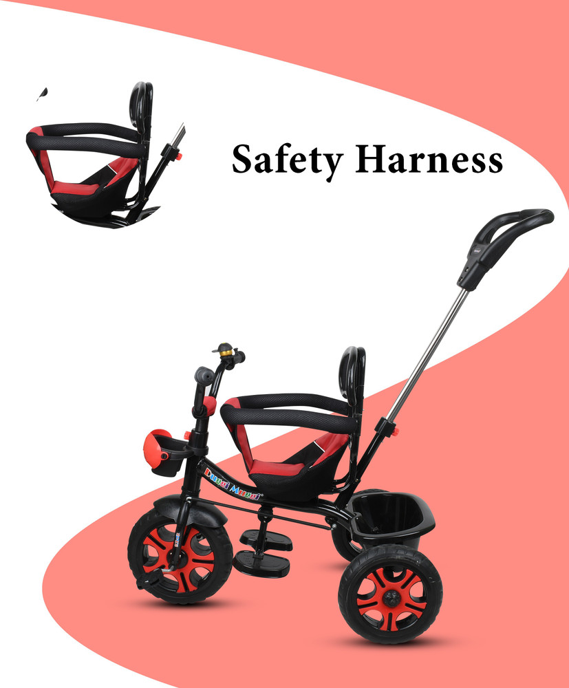 N2P Tricycle with Safety Guardrail for Kids Age Group 2 to 5 Years