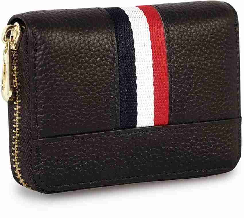 Flipkart SmartBuy 12 Slot Leather Money Wallet Credit/Debit Zipper  Purse 15 Card Holder - Card Holder