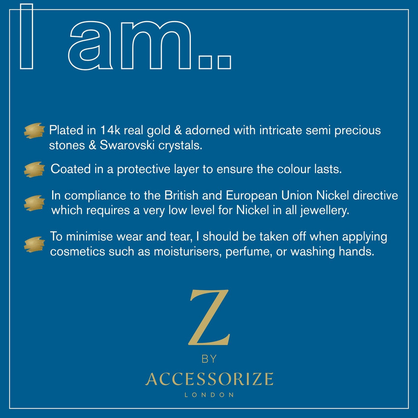 Z for accessorize shop rose gold plated