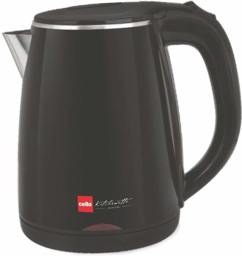 cello Quick boil 1000A Electric Kettle 1 L Black Electric Kettle Price in India Buy cello Quick boil 1000A Electric Kettle 1 L Black Electric Kettle Online at Flipkart
