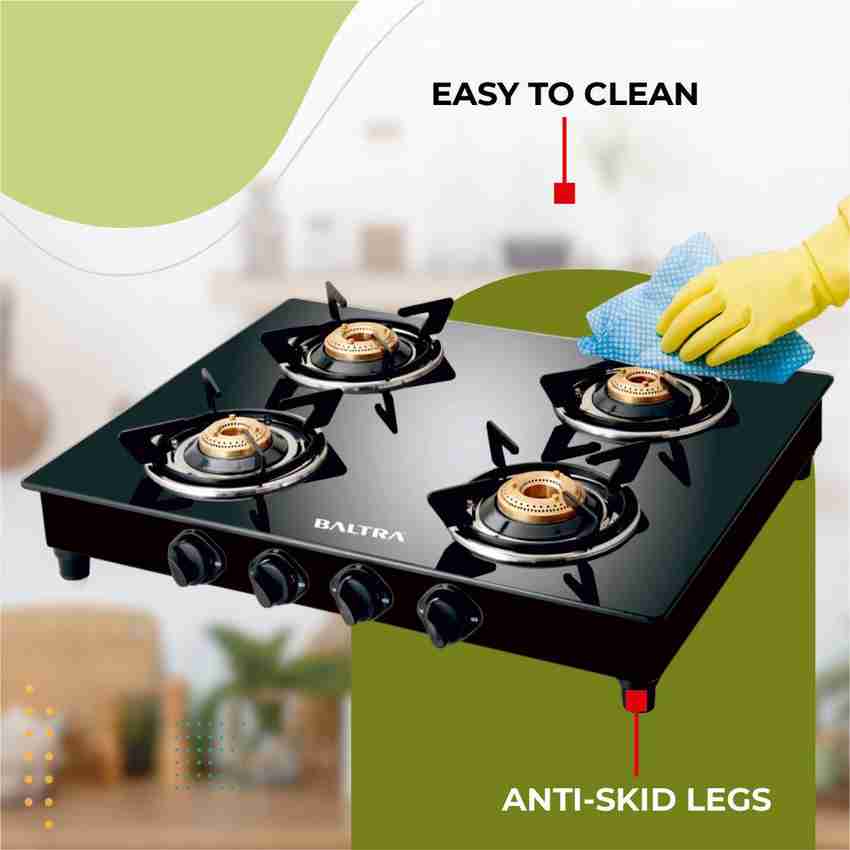 Baltra gas stove 4 burner outlet
