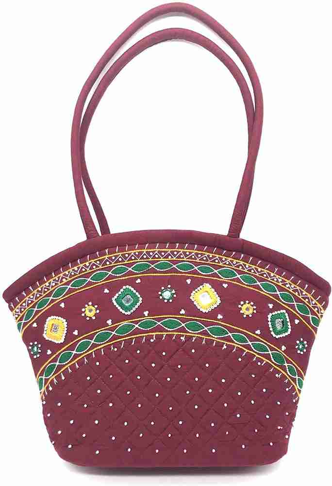 Buy SriAoG Women Maroon Handbag Maron Online Best Price in India Flipkart