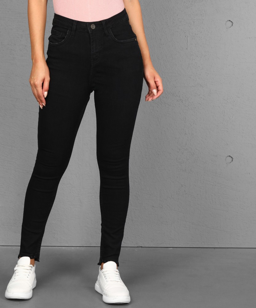 Flipkart black jeans sale