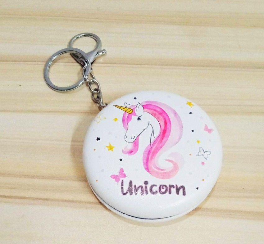 Priceless Deals Cute Unicorn Mirror Keychain Girls Keychain