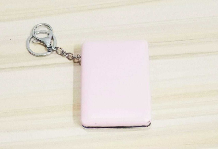 Glitter Sublimation Keychains Rectangle / Light Pink