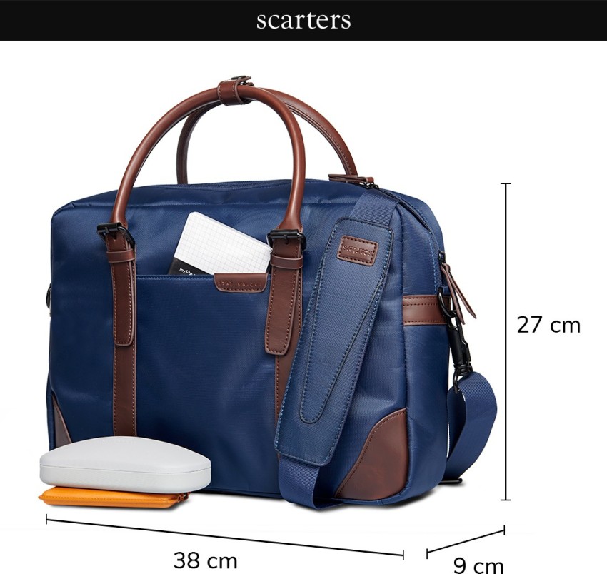 Scarters Laptop Bags : Buy Scarters Retro 2.0, 15.6 inch Laptop & MacBook  Briefcase Messenger Bag Jet Black Online