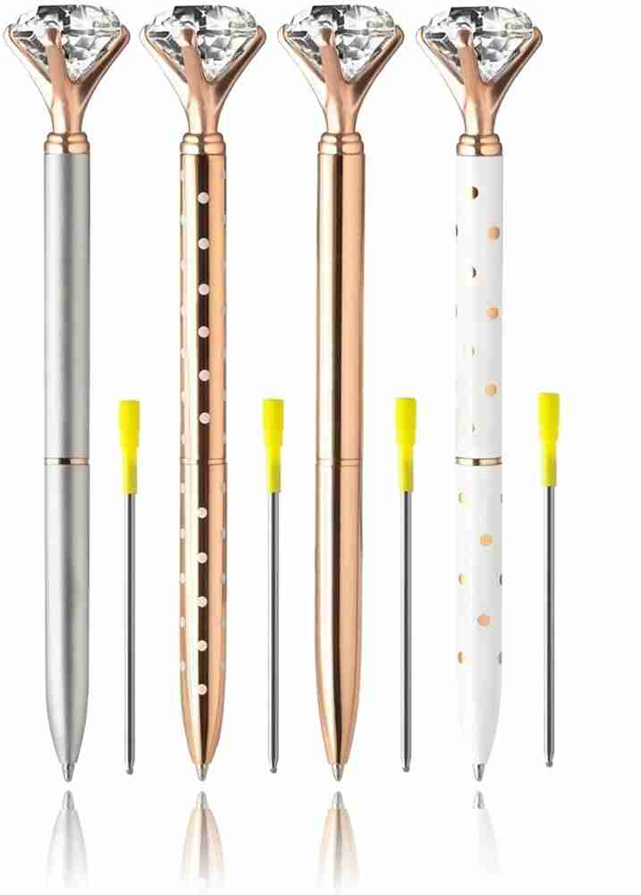 Metallic Pen Set  Rose Gold Pens in Foil Printed Gift Box (3 ball-poi –  Jot & Mark