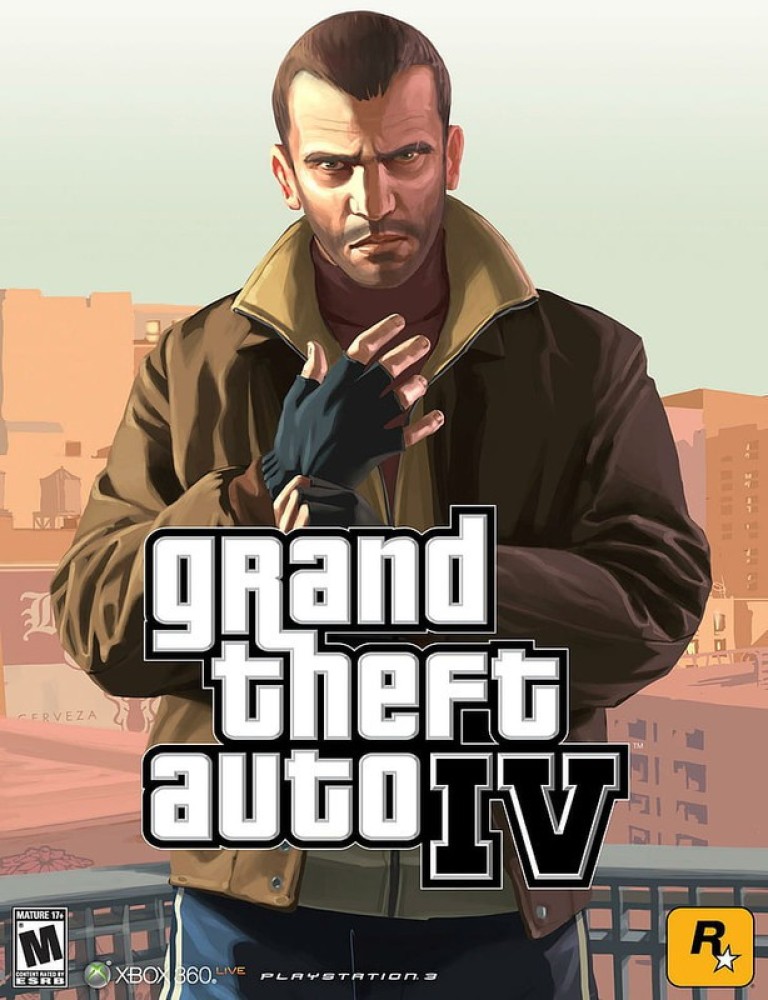 Grand Theft Auto Grand Theft Auto Iv Niko Bellic Grand Theft Auto V Pc Hd  Matte Finish Poster Paper Print - Animation & Cartoons posters in India -  Buy art, film, design