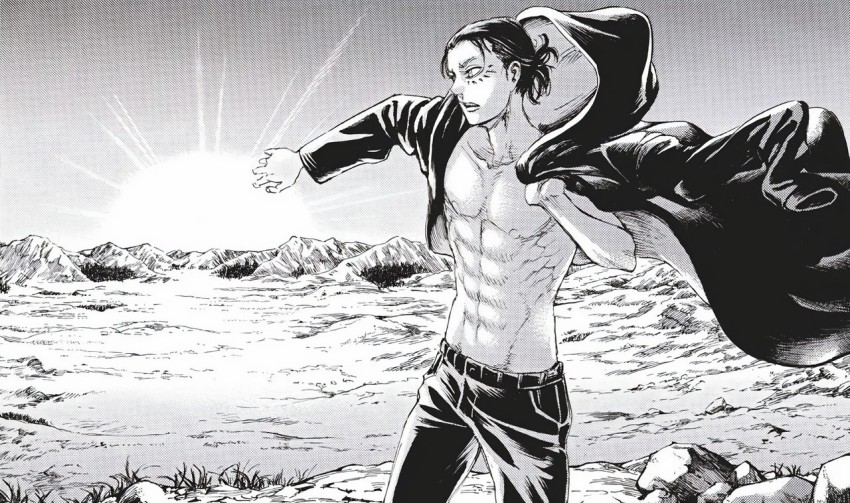 Eren Jaeger Attack On Titan Anime Series Matte Finish Poster Paper