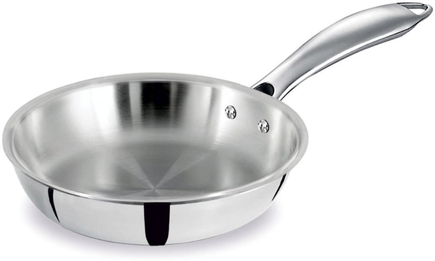 Bergner Stainless Steel Triply 20 cm Deep Fry Pan Faster Cooking