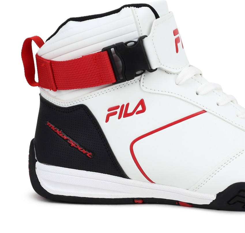 Fila motorsport hot sale shoes white