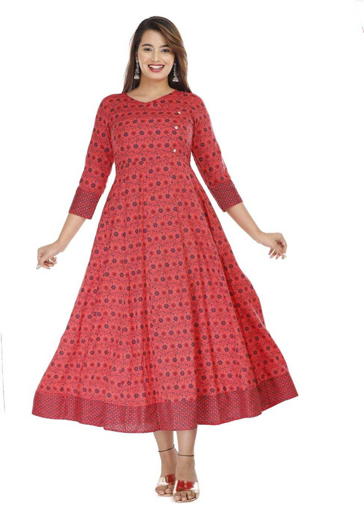 Flipkart long anarkali kurtis new arrivals