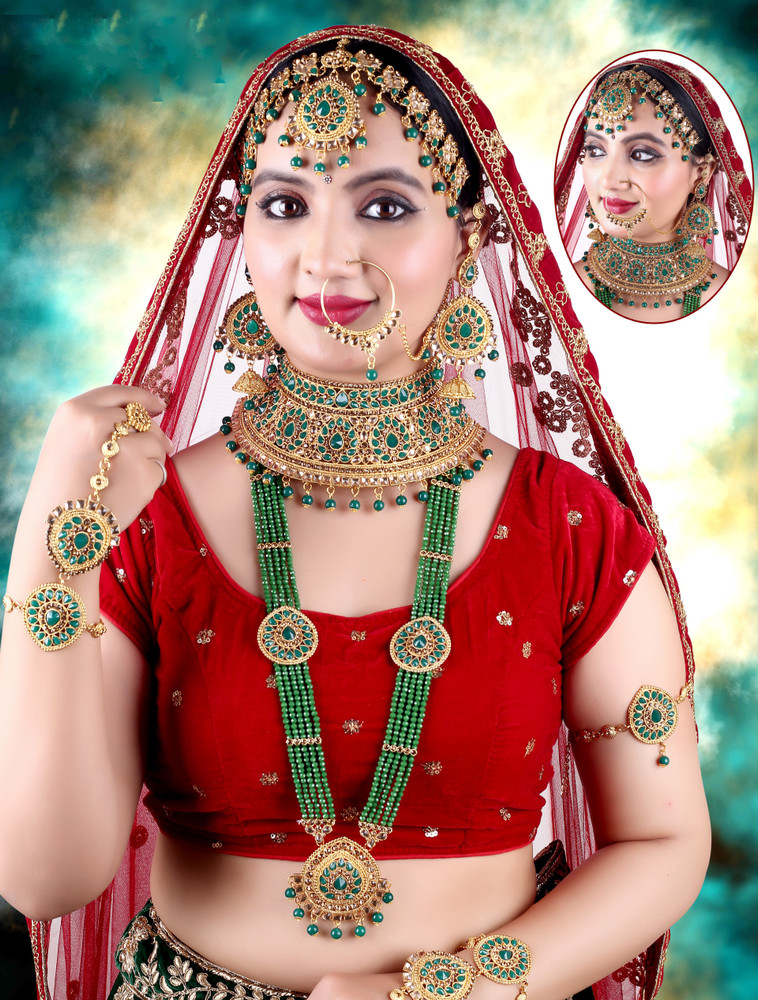 Bridal jewellery sales set online flipkart