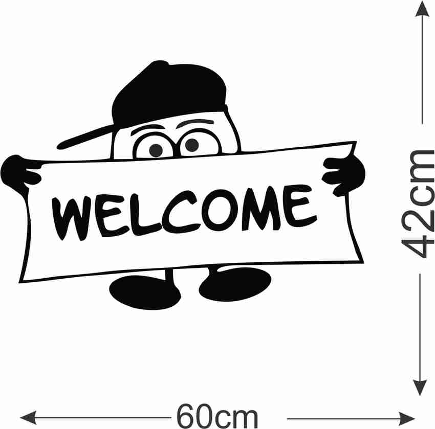 Welcome stickers hot sale