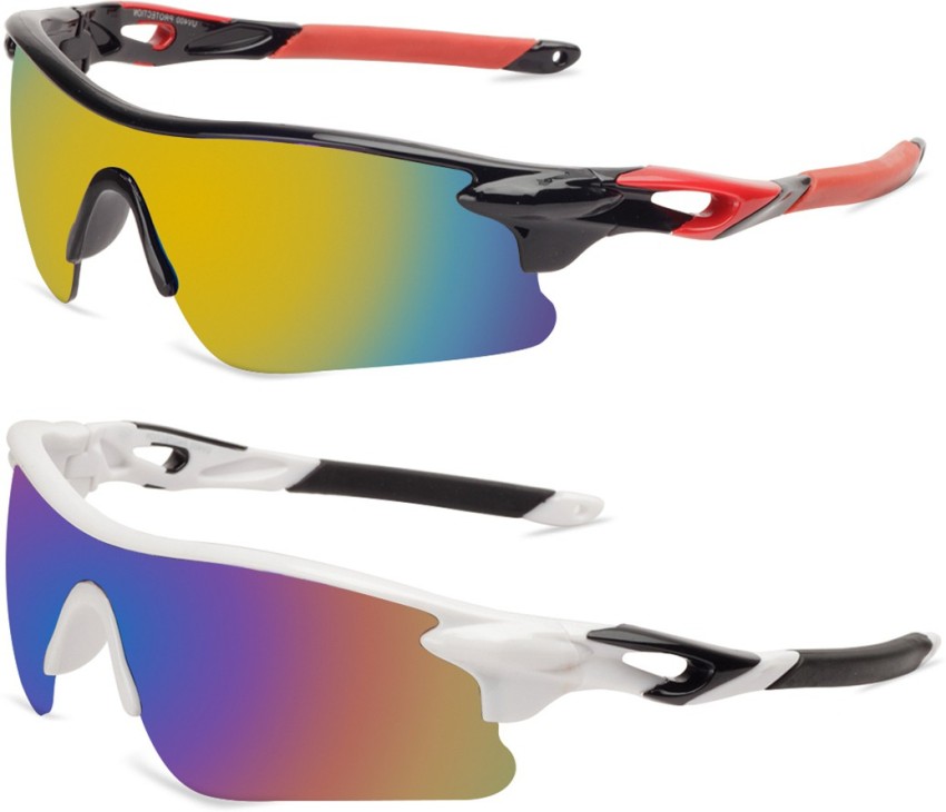 Buy Abner Men Sport Sunglasses Multicolor Frame, Multicolor Lens (Free  Size) - Pack of 1 Online at desertcartKUWAIT