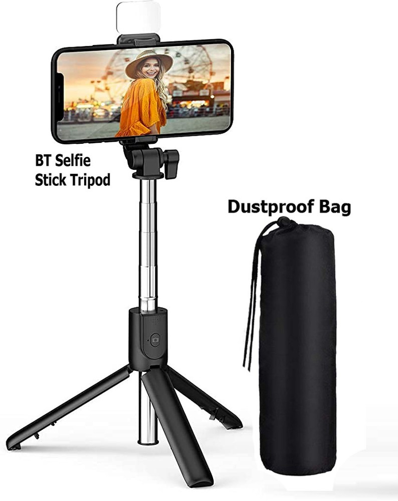 POZUB Selfie Stick Bluetooth Extendable Selfie Stick Tripod with