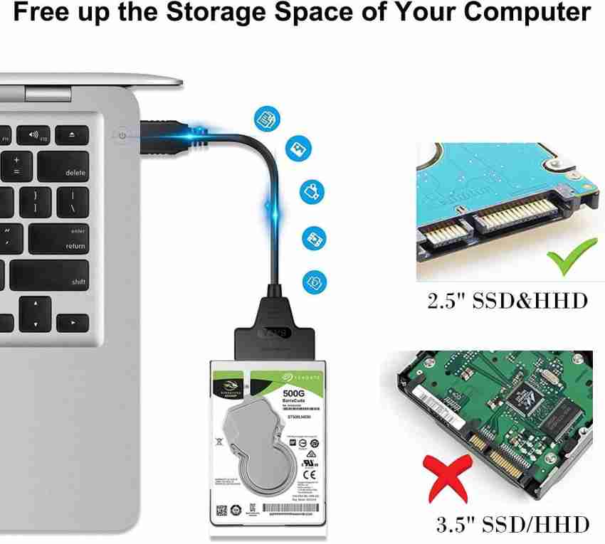 USB 3.0 to SATA 3.5 2.5 SSD Adapter Converte SATA TO USB Adapter +