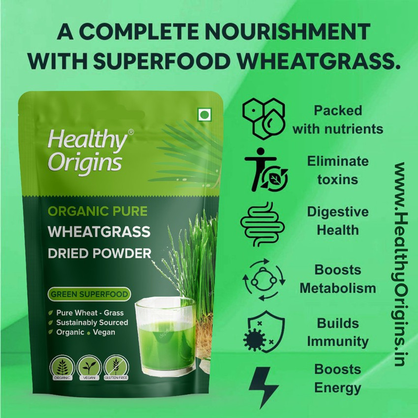 Wheatgrass powder benefits weight loss on sale