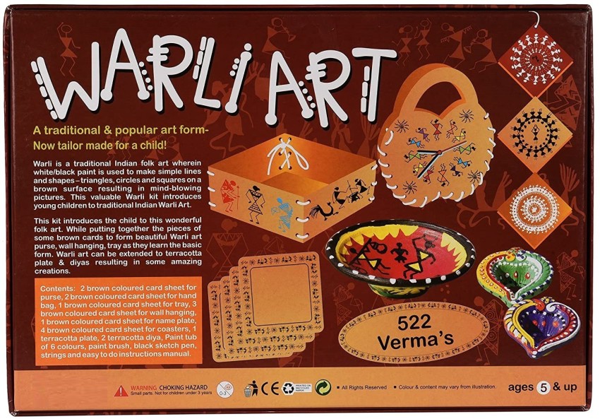 WONDRBOX Warli Canvas Painting Kit