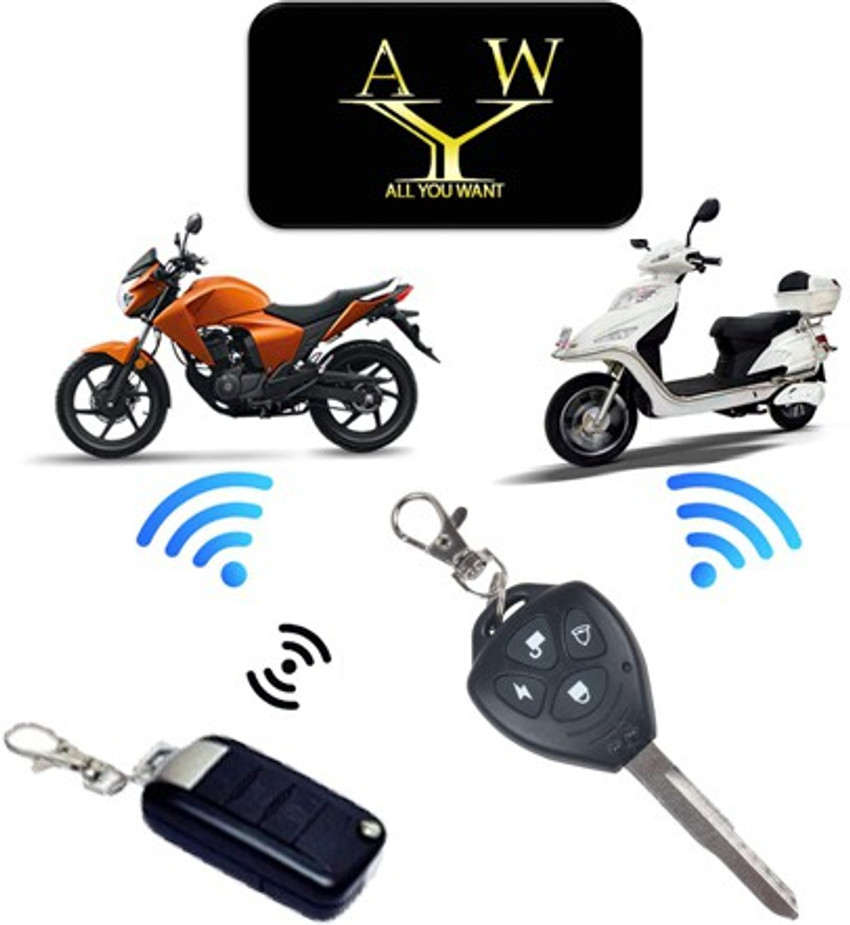Motorcycle 2 hot sale way alarm