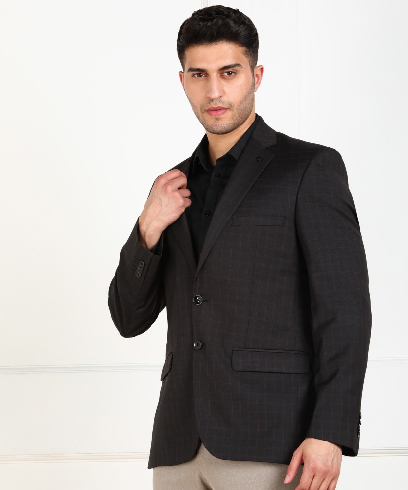 Buy online Black Single Breasted Formal Blazer from Blazers for Men by  Tahvo for ₹3049 at 49% off