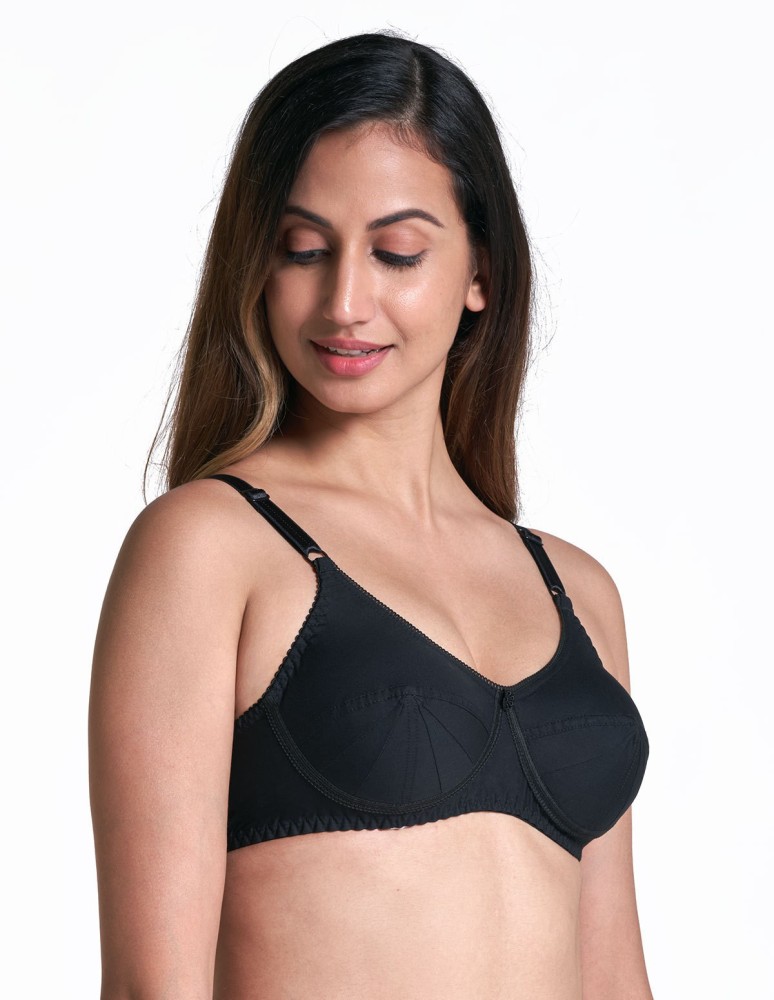 MAX Non-Padded Full Coverage Encircled Bra for Womens (Black,  1000009622004) in Bangalore at best price by Starlinks Textiles - Justdial