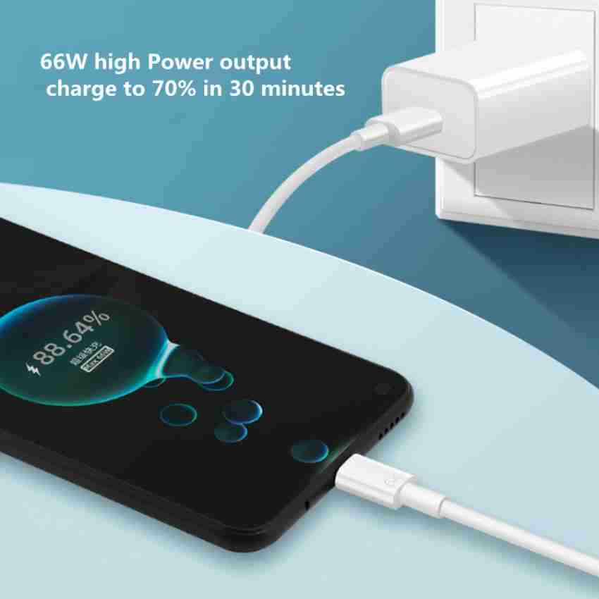 POKRYT 33 W Qualcomm 3.0 3 A Mobile Charger with Detachable Cable