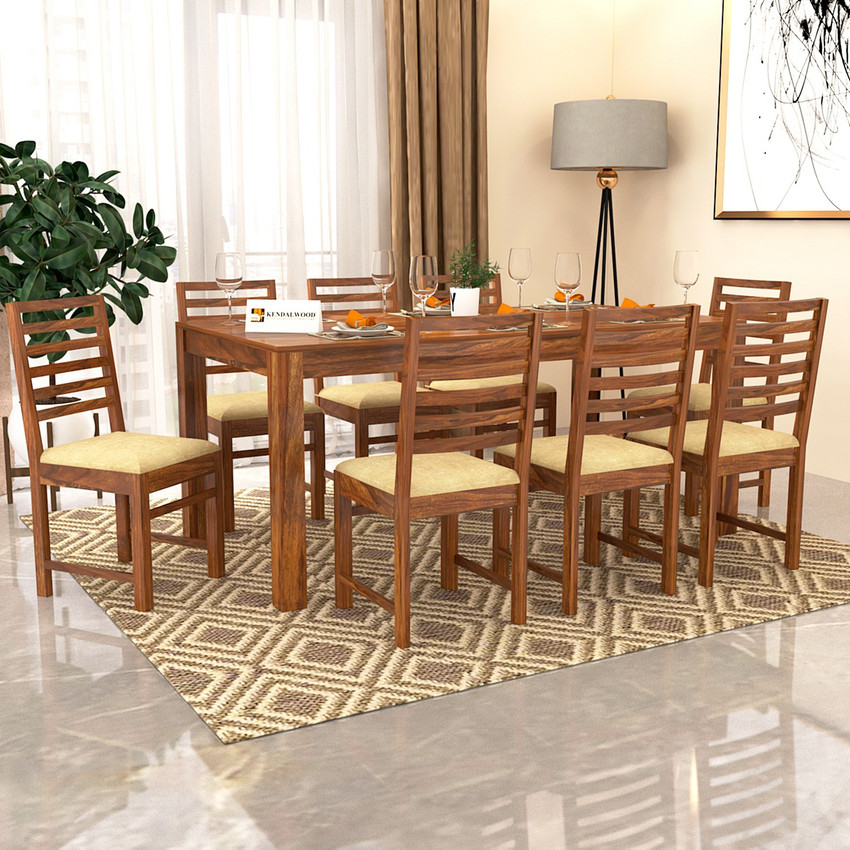 solid wood dining room table for