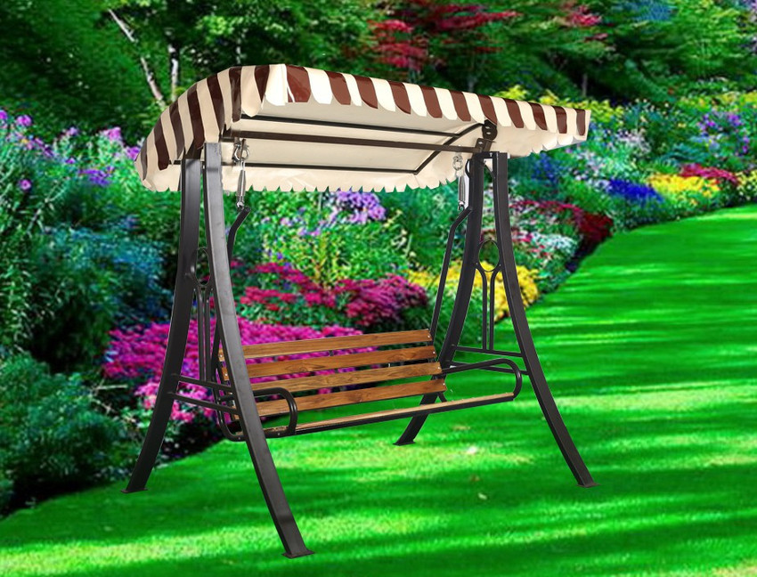 Swing seat roof canopy bracket discount