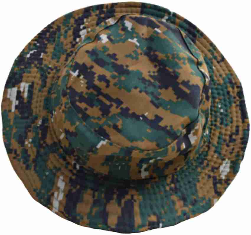 Krystle Unisex Jungle Camo,Outdoor Fishing Cap Bucket Hat Military