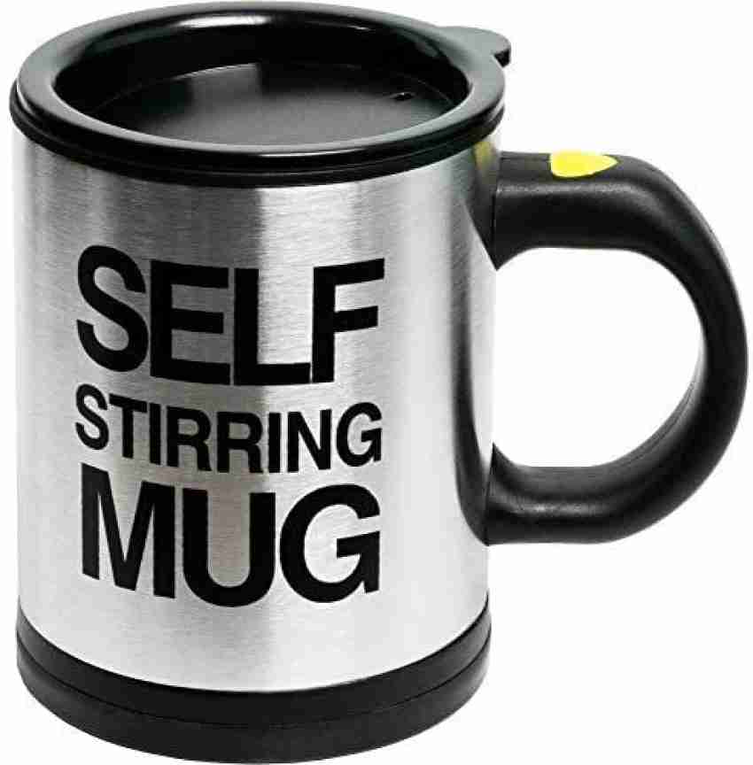 Self Stirring Coffee Mug Cup - Funny Electric Stainless Steel Automatic Self  Mixing & Coffee/Tea/Hot Chocolate/Milk Mug for Office/Kitchen/Travel/Home 