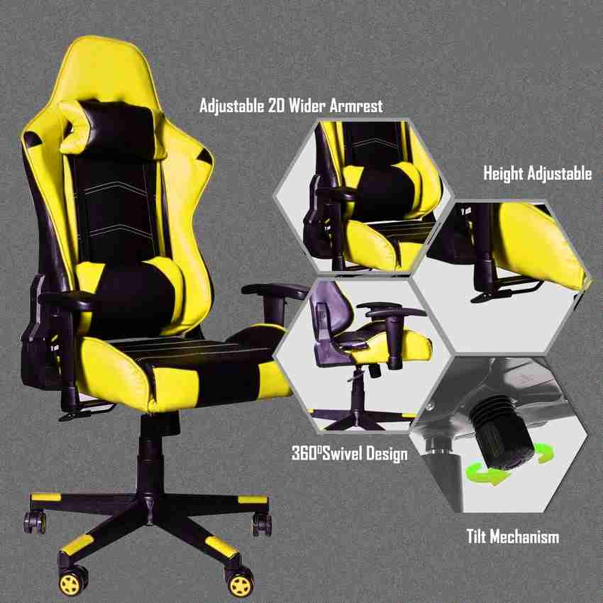 Purple and yellow gaming chair deals