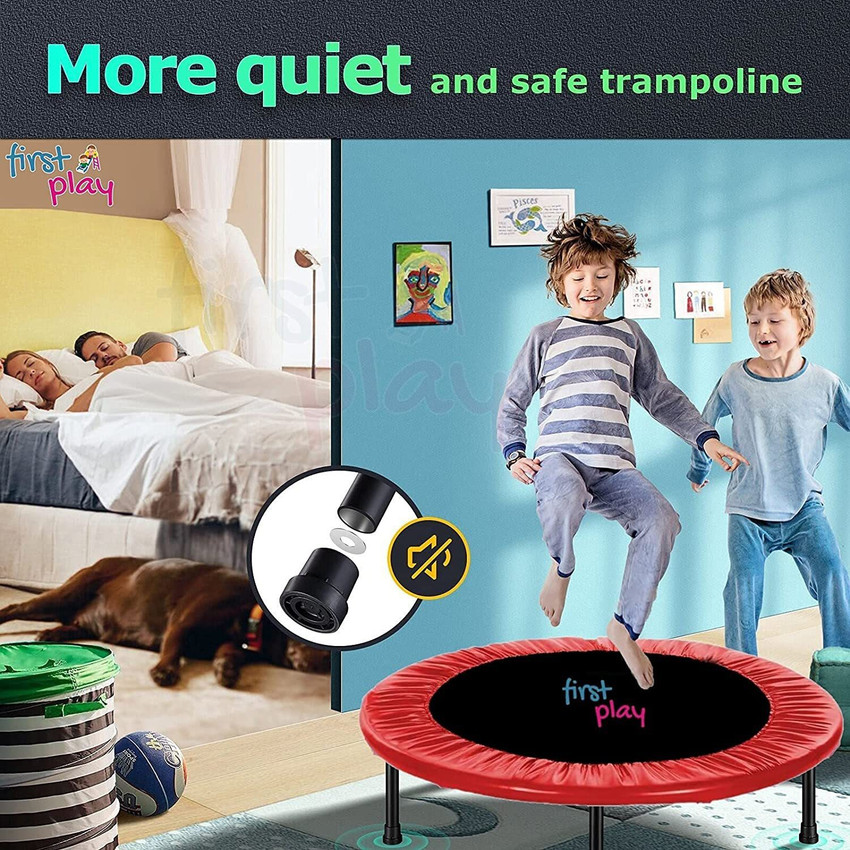 Exercise trampoline with handle for adults 2025