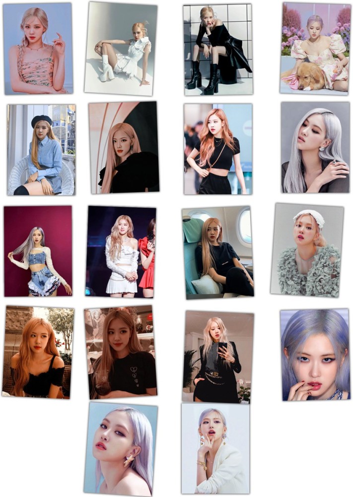 Clickedin ( Pack of 64 Blackpink Photocards Merch Lomo Cards For