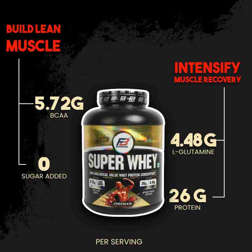 FB Nutrition Super Whey High Biological Value Protein,Best in