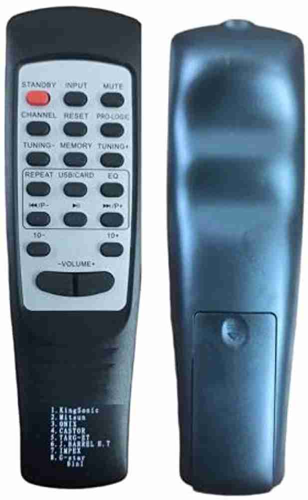 Organic home theater shop 5.1 remote