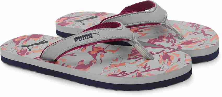 Ladies puma flip flops store