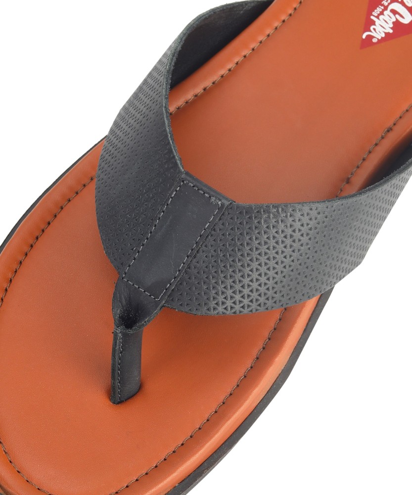 Lee cooper men's leather flip flops thong discount sandals