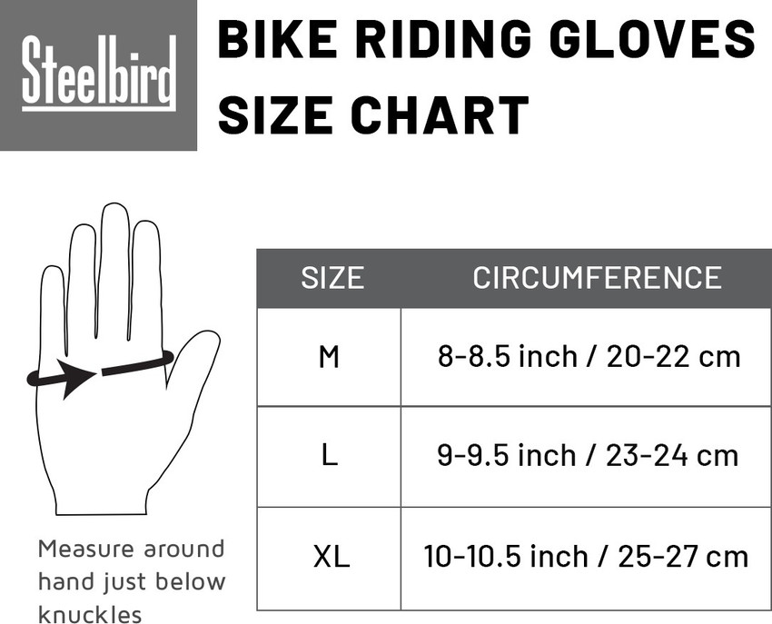 Bike rider size chart sales