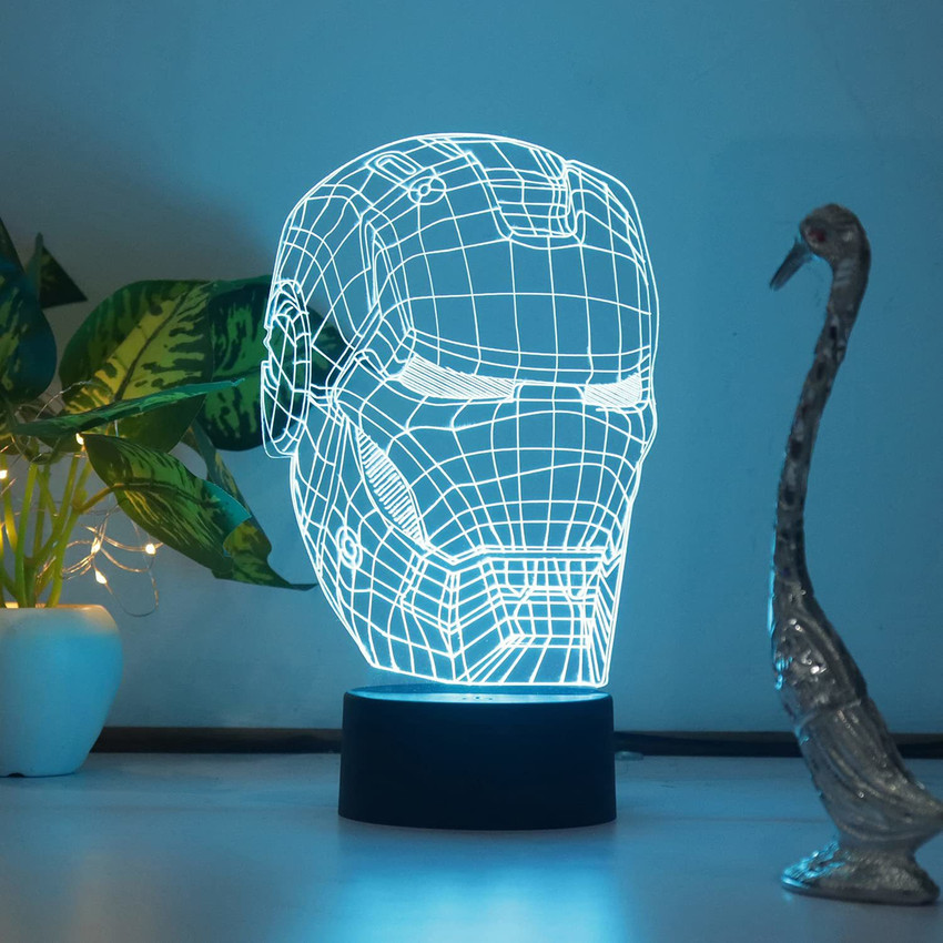 Iron man 3d lamp deals