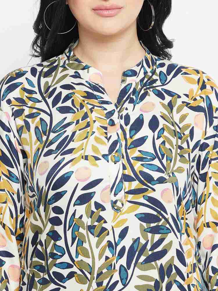 Vinaan Plus Size Tops For Women, Rayon Top, Womens