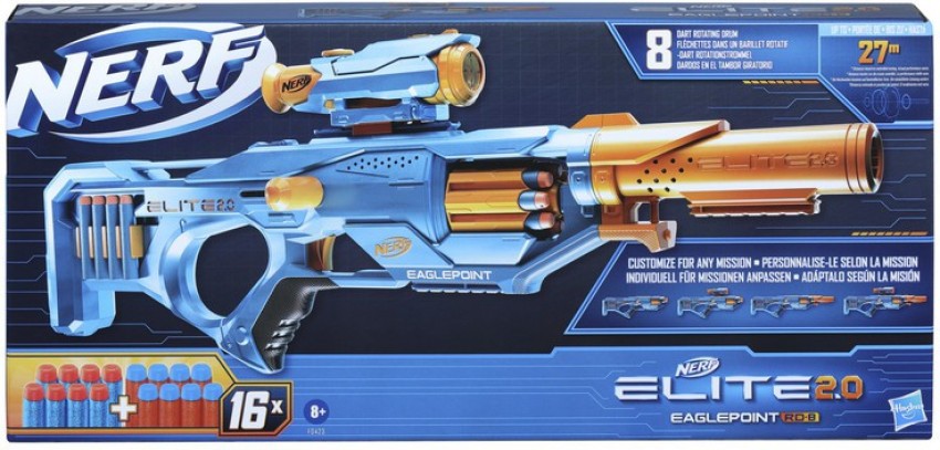 Nerf Lança Dardos Elite 2.0 Eaglepoint RD-8 - Hasbro