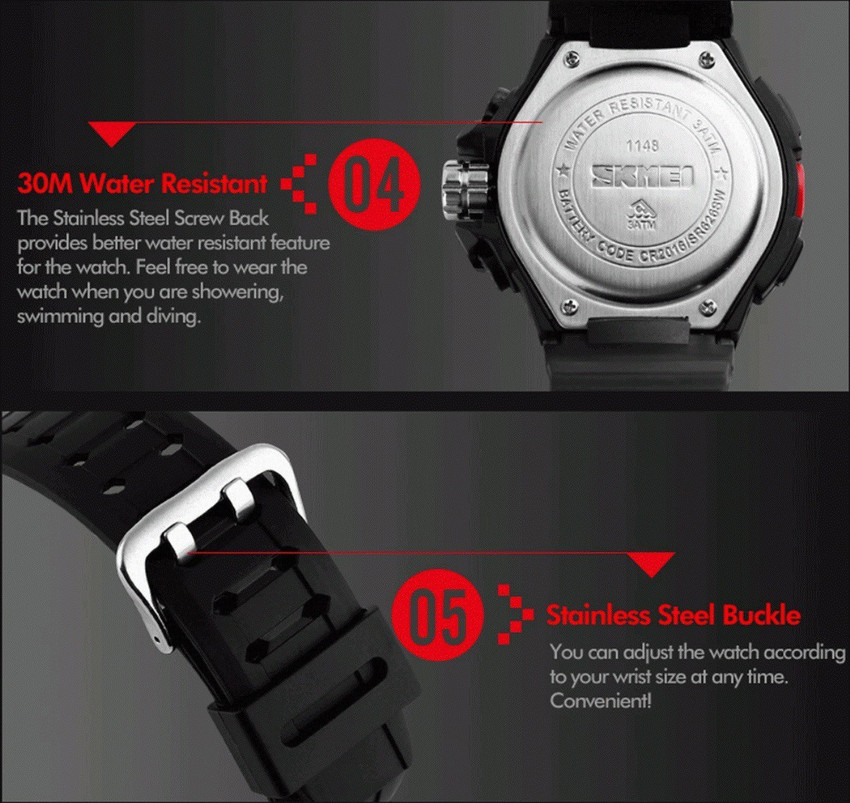 Skmei 1148 watch instructions store