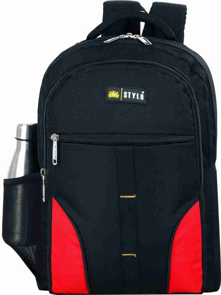 sb stylo bags Large 35 Liter Backpack New Design black Laptop bags school bags. 35 L Laptop Backpack Black Price in India Flipkart