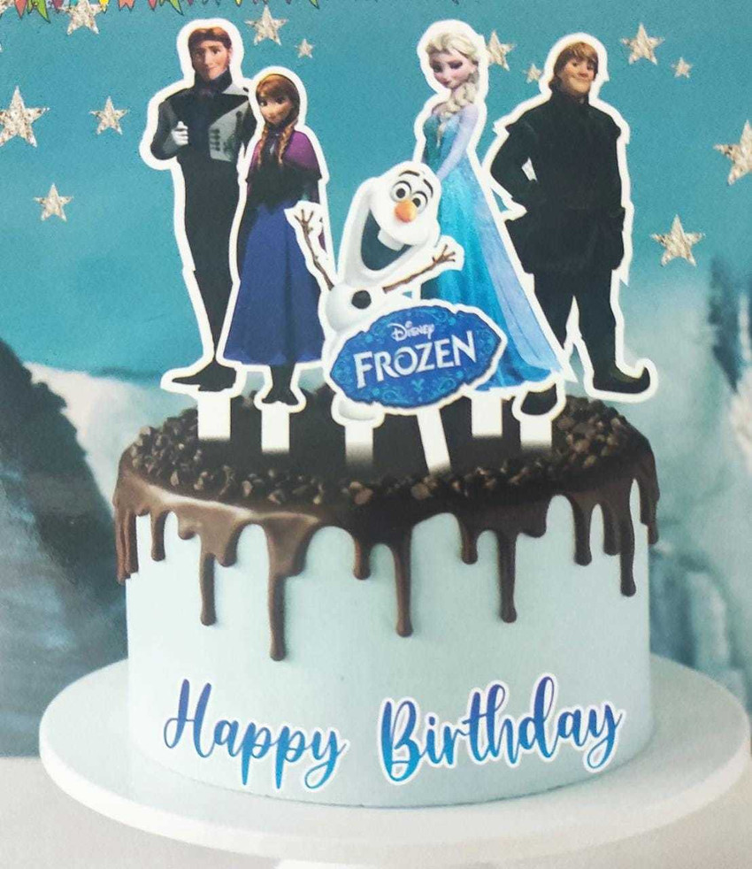 Disney Frozen Birthday Cake - The Cakery - Leamington Spa & Warwickshire  Cake Boutique