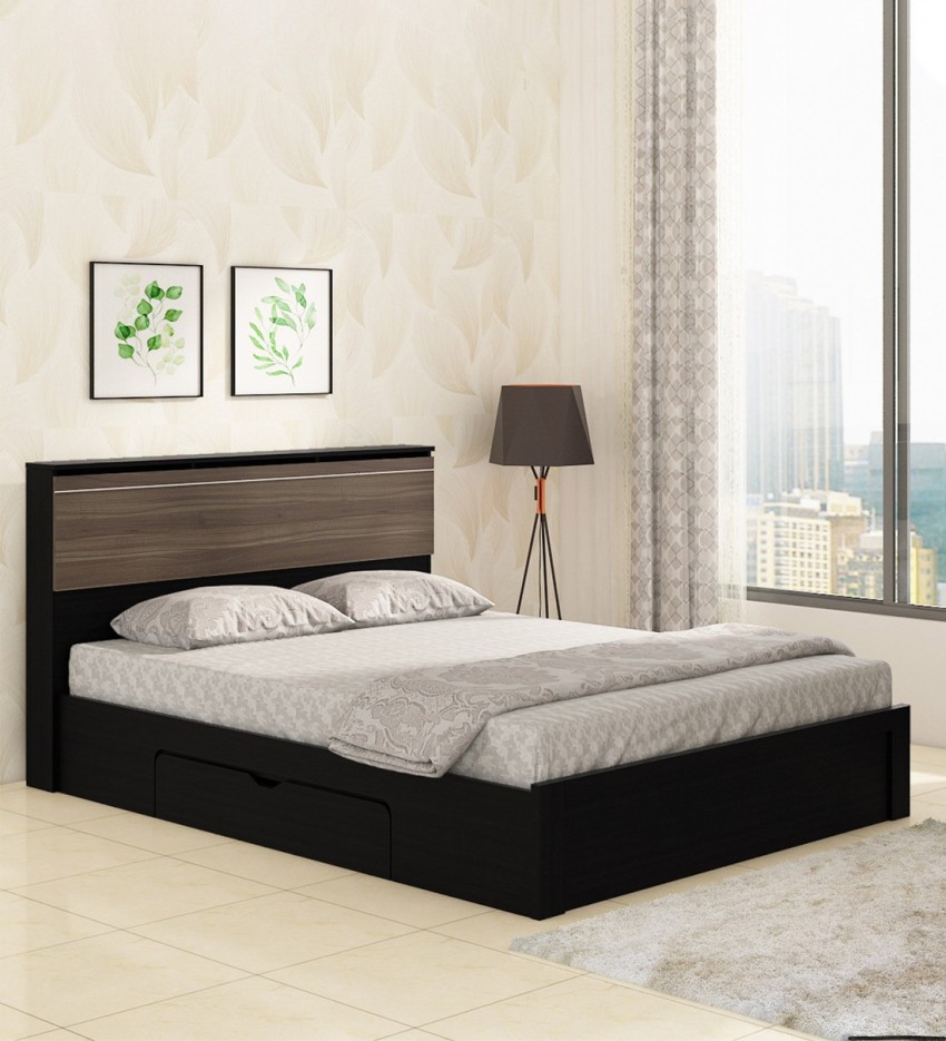 Pepperfry queen size bed sale