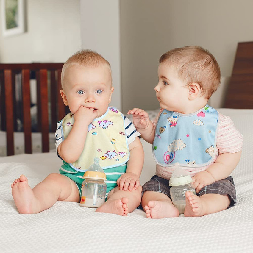 SYGA 3pcs Baby Bib Baby Bandana Dribble Bib Newborn Toddlers