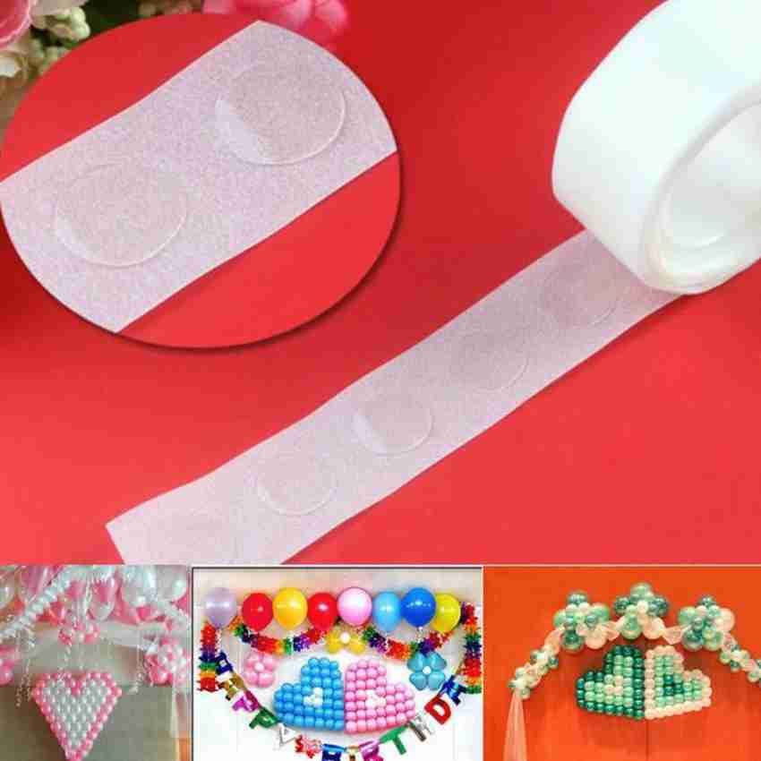 Wedding Birthday Balloon Glue Dots 100pcs Wall Ceiling Attachments -   - Up to 50% Discount - Free Delivery