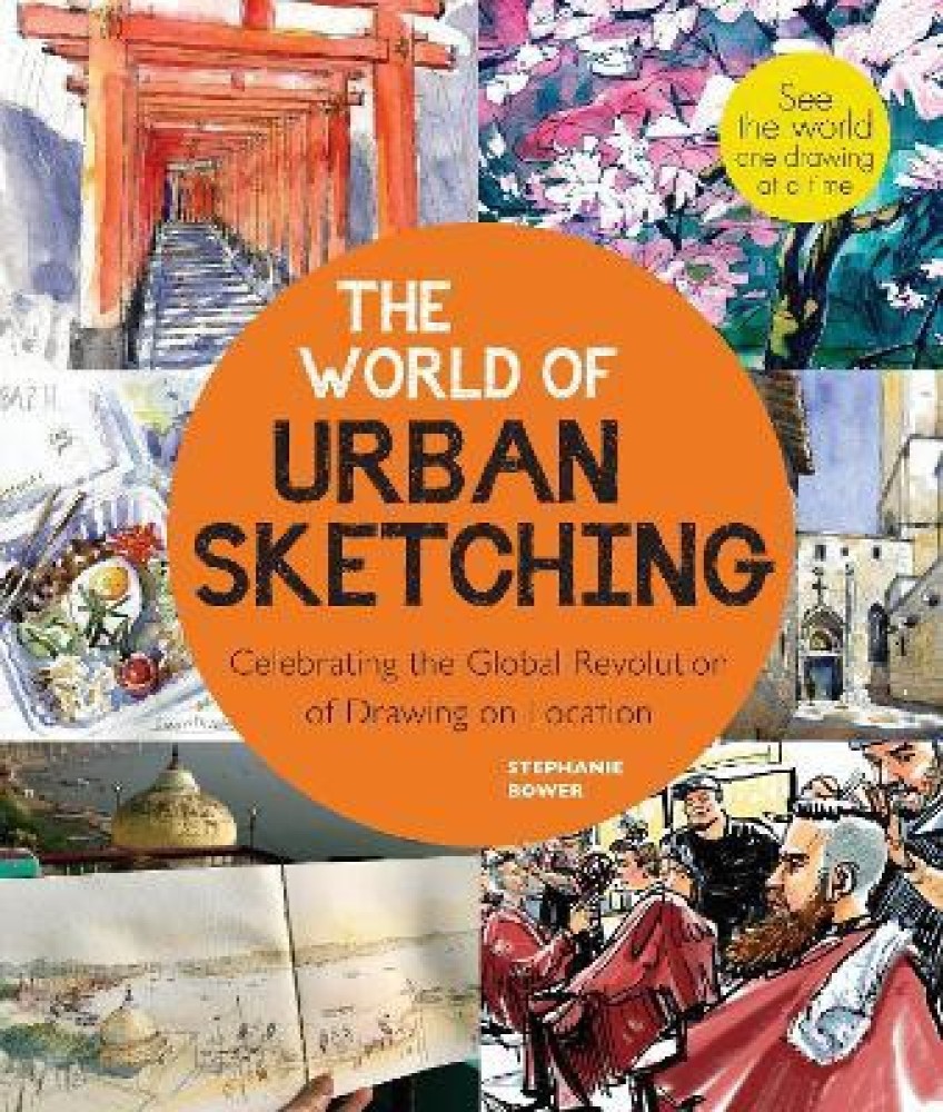 The World of Urban Sketching by Stephanie Bower (book flip) 