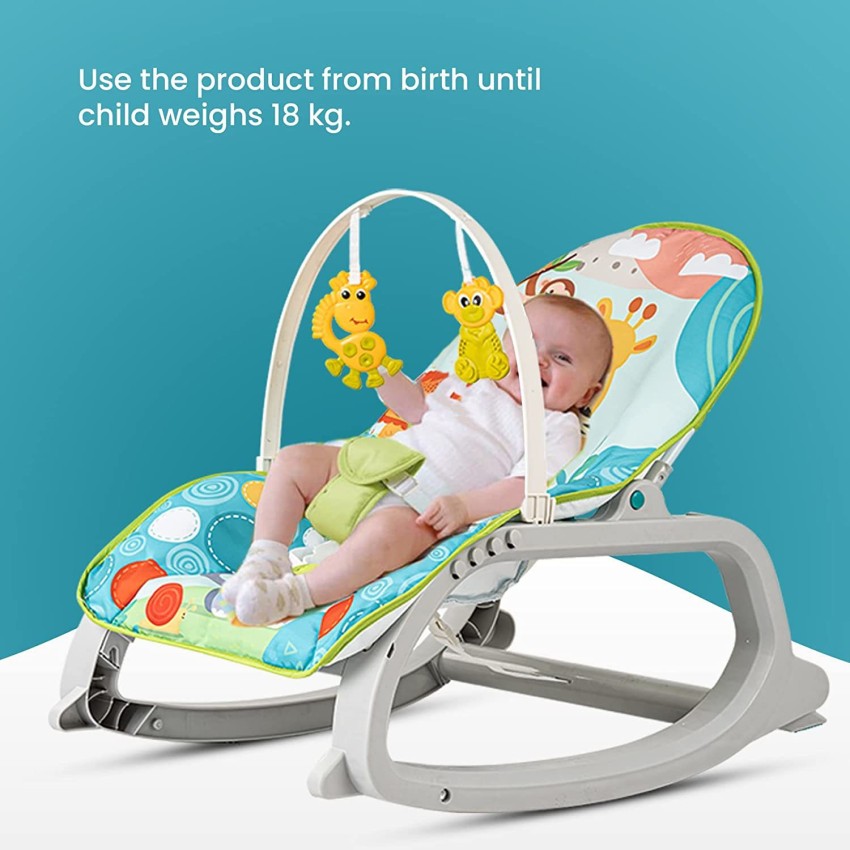  BABY JOY Baby Bouncer for Infants, 2 in 1 Foldable